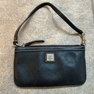 Dooney & Bourke chocolate brown wristlet
